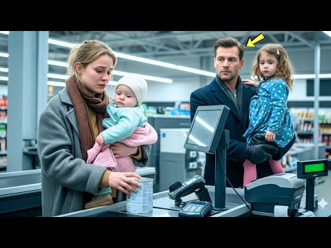 CFO solitario vio a una mamá soltera devolver la fórmula de su bebé; lo  hizo después lo cambió todo