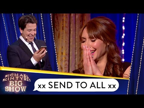 Michael McIntyre Gets Distracted With Alex Jones' Phone | Send To All