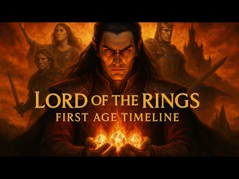 The COMPLETE LOTR First Age Timeline To Fall Asleep To | Silmarillion History Explained