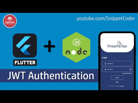 Flutter Login & Register with Node JS Rest API