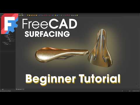 FreeCAD Surfacing: The Complete Beginner's Guide