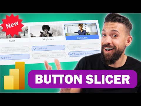 NEW Button Slicers in Power BI | 3 Examples You Don’t Want to Miss!