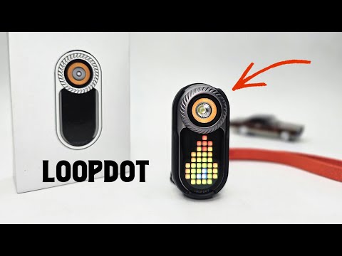 LOOP GEAR LOOPDOT Review - A Perfect EDC Flashlight with Pixel Display