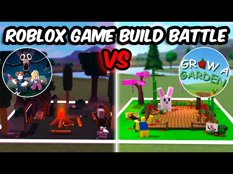 VIRAL ROBLOX GAME BUILD BATTLE in BLOXBURG