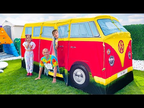 День в двухкомнатной палатке