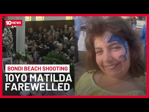 10-Year-Old Matilda Killed In Bondi Terror Attack Farewelled At Funeral | 10 News