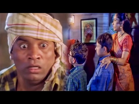 जॉनी लीवर की बीवी ने उसके ही घर में की बगावत। बॉलीवुड कॉमेडी सीन