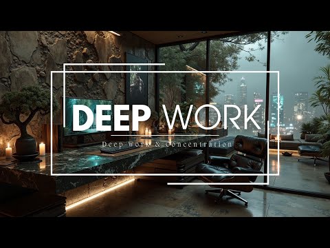 Ambient Sounds for Deep Work & Concentration | Chill Focus Music for Productivity