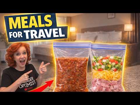Easy Food Prep for On the Go Professionals Flight Attendants & Nurses #travelmealprep #hotelmealprep