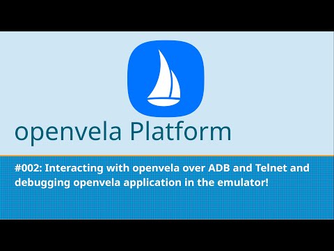 #002: Interacting with openvela over ADB and Telnet and debugging openvela application in emulator