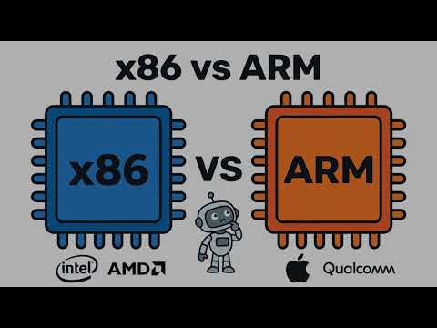 x86vsARM difference explained for Beginners