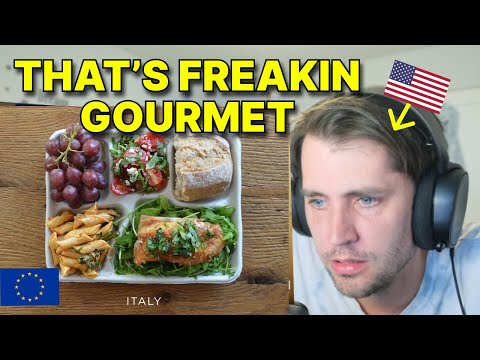 American reacts to Other Countries School Lunches