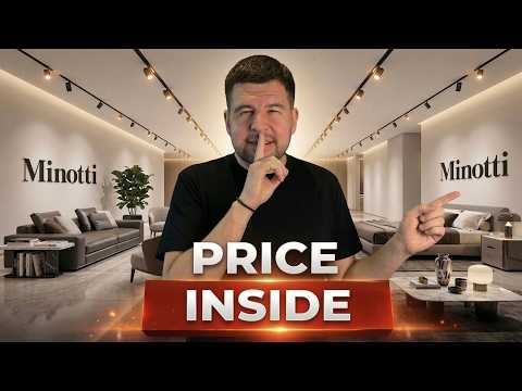 $120,000 Living Room Tour: Minotti Style Turnkey Interior