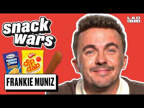 Frankie Muniz Tries British & American Food | Snack Wars