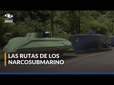 Así combate la Armada a los semisumergibles usados por criminales para el tráfico de drogas