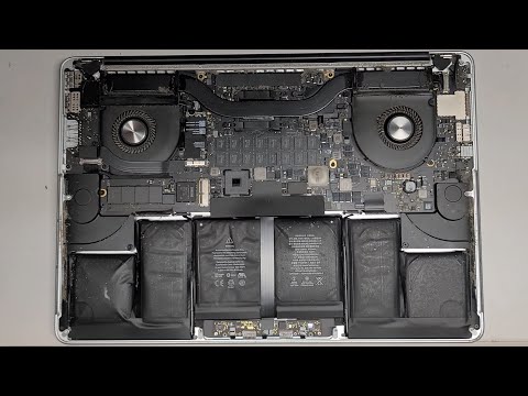 15" inch MacBook Pro A1398 Mid 2015 Battery Replacement Repair