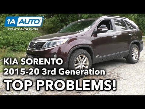 Top 5 Problems Kia Sorento SUV 3rd Generation 2015-20