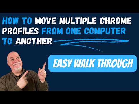 How to Move Multiple Chrome Profiles from One Computer to Another