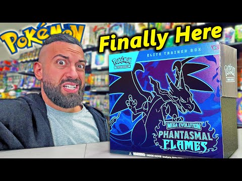 Pokemon Finally Released Phantasmal Flames Boxes