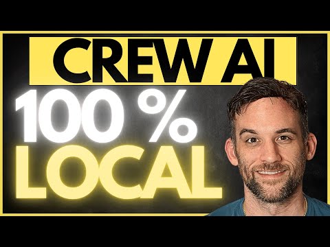 100% LOCAL AI Agents with CrewAI and Ollama