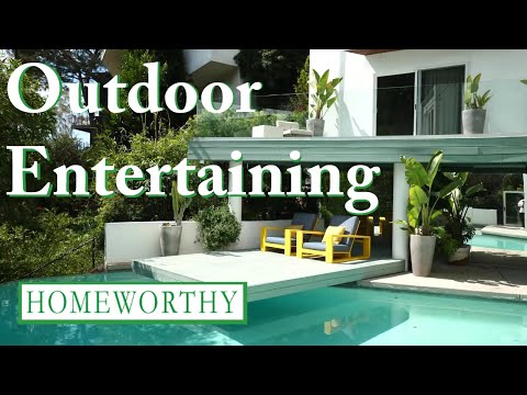 OUTDOOR ENTERTAINING | Layered Terraces, Pool Lounges, and Stunning Gardens