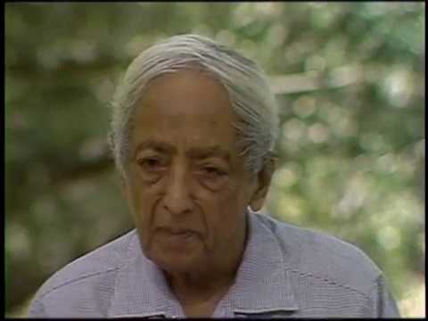 On livelihood and on being unselfish and intelligent | J. Krishnamurti