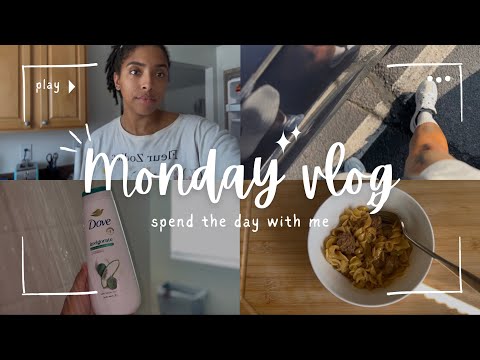 Productive MONDAY Routine 💪 Gym, Laundry + Dinner at Home