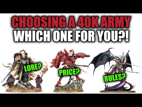 Picking Your FIRST Warhammer 40k Army?! Full 10th Edition Faction Guide!
