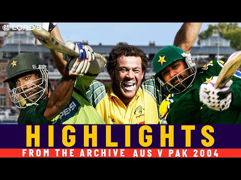 Brutal Symonds Ton & Sparkling 50's from Yousuf & Inzy! | Classic ODI | Australia v Pakistan 2004