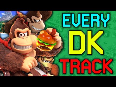 EVERY Donkey Kong Track in Mario Kart | Level By Level