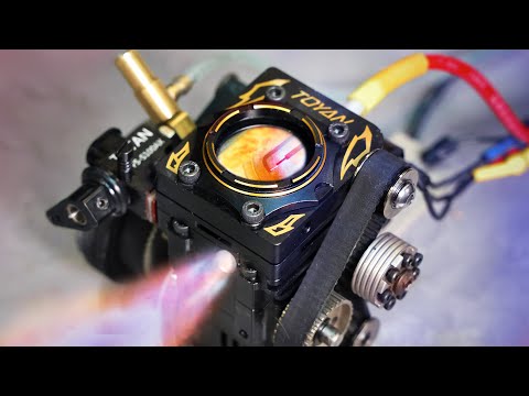 Tiny See-Thru Engine - In 4k Slow Motion