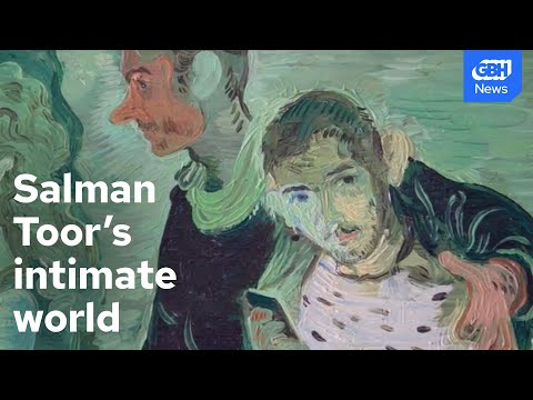 Salman Toor's colorful art depicts queer love in uncertain times