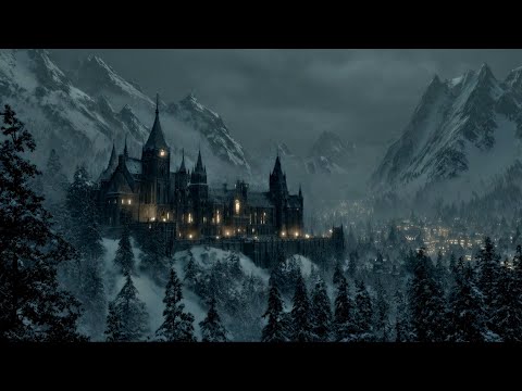 𝔙𝔞𝔰𝔱 𝔖𝔫𝔬𝔴 ℭ𝔬𝔳𝔢𝔯𝔢𝔡 𝔙𝔞𝔩𝔩𝔢𝔶 ~ Lost in the Cold Winter Space - Sad Classical Music - Dark Academia