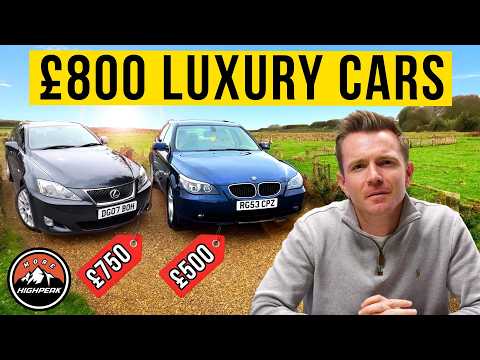THE UK'S CHEAPEST LUXURY CARS | High Peak Autos Marathon