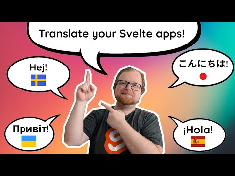 Translate your Svelte and SvelteKit applications the easy way - full tutorial