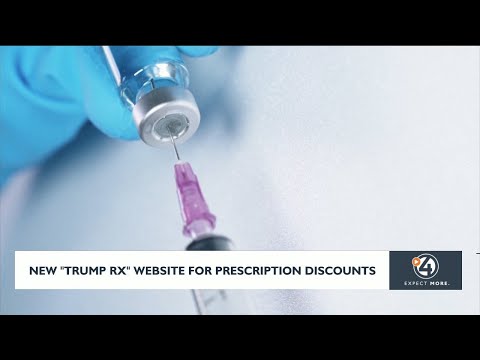 New Trump RX website for prescription discounts