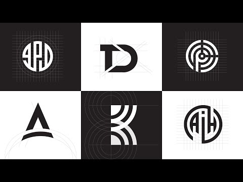 Easy Grid Logo Design Process | Illustrator Tutorial