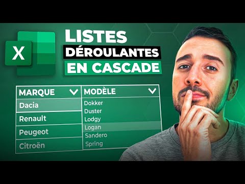 EXCEL - CREATE CASCADE DROP-DOWN LISTS (List dependent on another list)