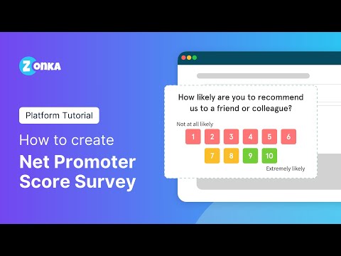 How to Create Net Promoter Score (NPS) Surveys?