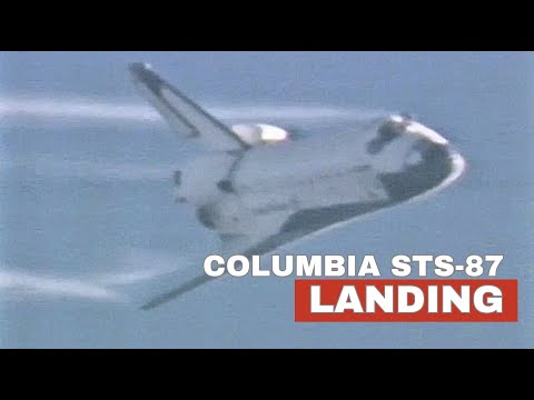 Columbia Returns | STS-87 Space Shuttle Landing