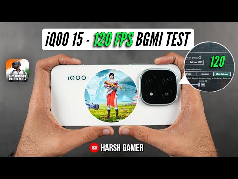 iQOO 15 Gaming Test - Heating & Battery Test | Real Monster? 🤔