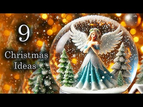 9 IDEAS | How to make a DIY Christmas tree decoration from foamiran