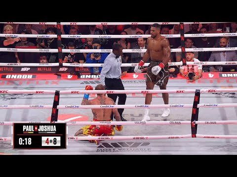 FULL FIGHT: Jake Paul vs. Anthony Joshua KNOCKOUT \ Paul vs. Joshua K.O