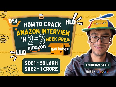 I cracked Amazon Interview twice 🔥 (SDE1 & SDE2)| DSA, LLD, HLD & Leadership Principles 🚀