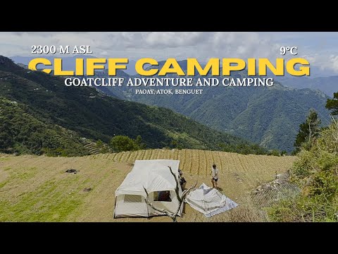 We Camped on a Cliff at 2300m With Kids — Goatcliff, Atok Benguet