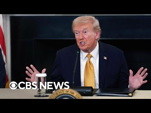 Trump says he's ending trade talks with Canada