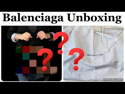 Unboxing Rare Balenciaga City Bag
