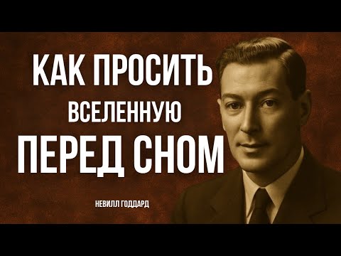 Как Просить Вселенную Перед Сном, Чтобы Получить ВСЁ, Что Хочешь — Мотивация Невилла Годдарда