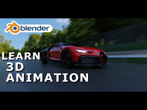 How To Make Cinematic Car Animation Tutorial in Blender | Complete Tutorial Step by Step (4K)