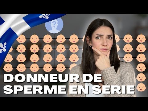 Plus de 250 ENFANTS avec le même BAGAGE GÉNÉTIQUE au Québec | Donneur de sp3rme en série